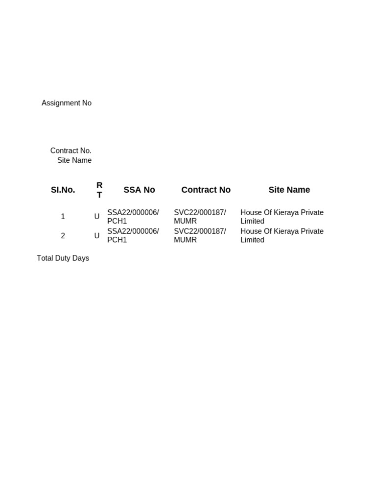 Payroll Attendance | PDF