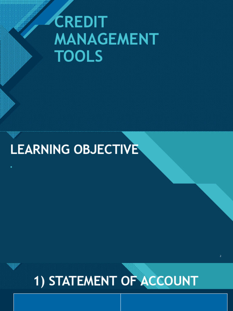 Chapter 13 Notes Part 3 Credit Management Pdf