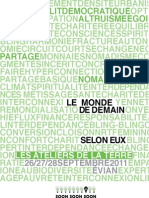 Le Monde de Demain en 9 Tendances - Ateliers de La Terre, 2011