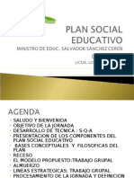 Plan Social Educativo