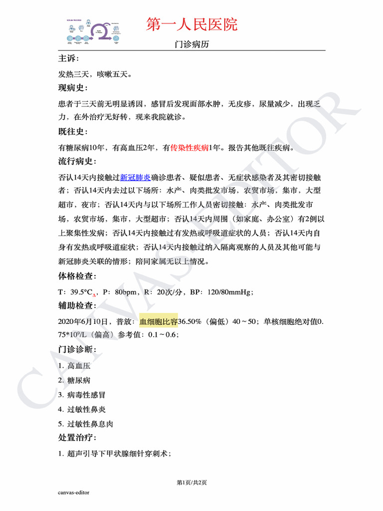Canvas editor pdf