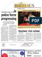 Countywide Police Force Progressing: Voorhees' Civic Scholar