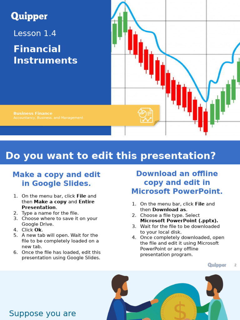 Financial Instruments: Lesson 1.4 | PDF
