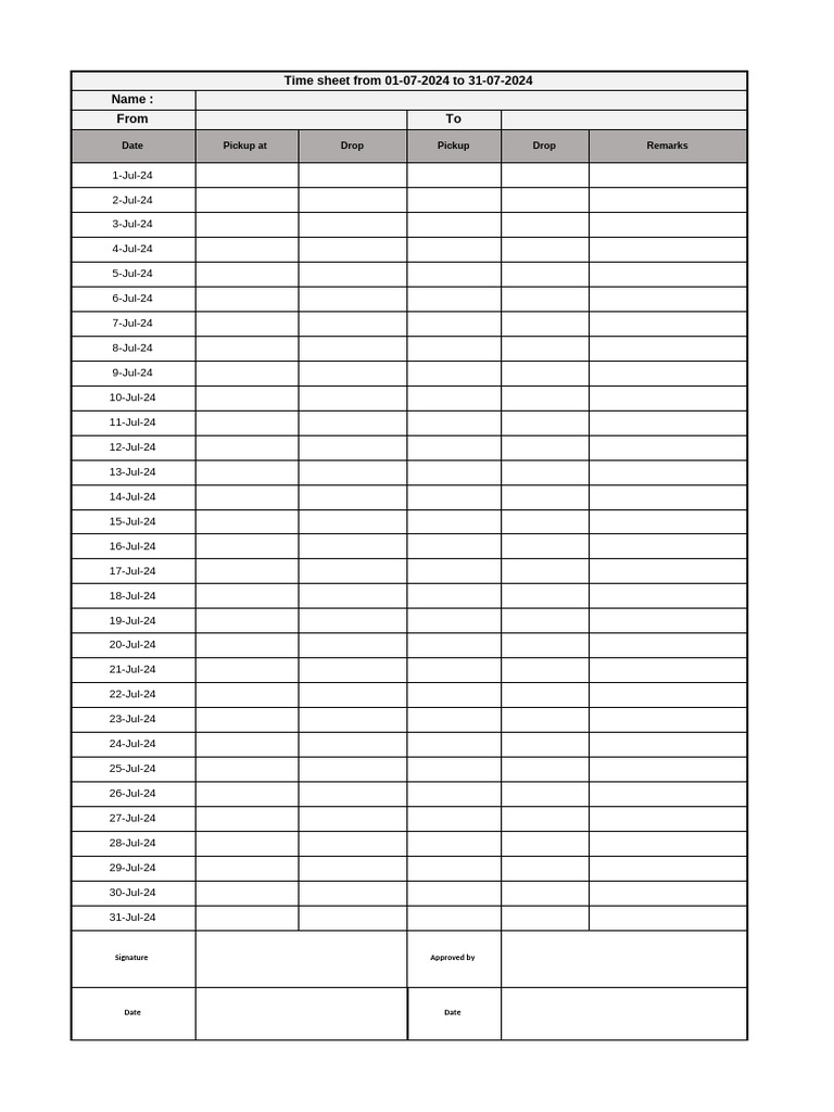 Manual time sheet l01 pdf