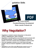 Negotiation Skills