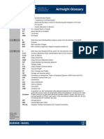 Airfreight Glossary of Terms