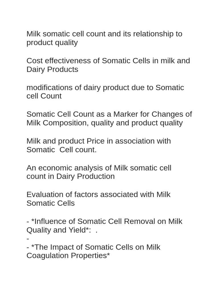 Somatic Cell - 240508 - 125630 | PDF