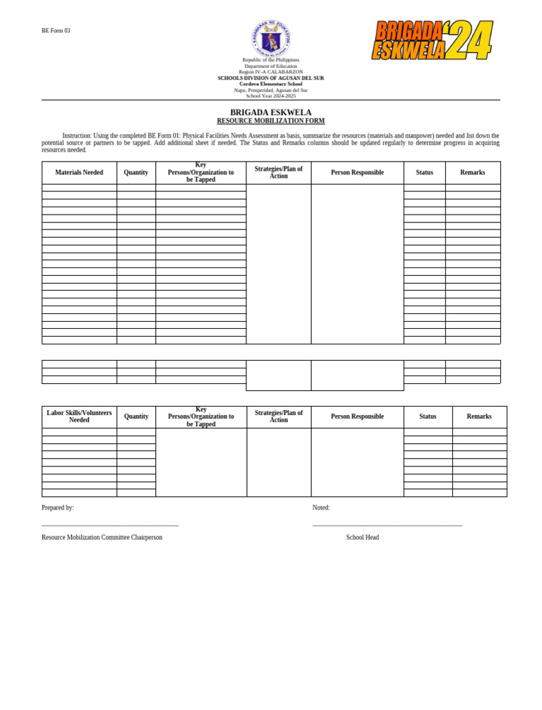 BE Form 3 | PDF