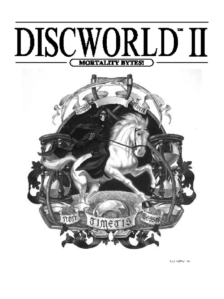 Discworld II Mortality Bytes Manual DOS en | PDF