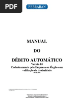 Layout Débito Versão 05 - 29022008