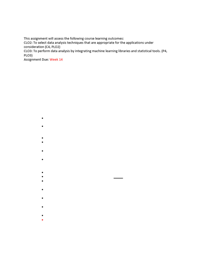Group Assignment BDA | PDF