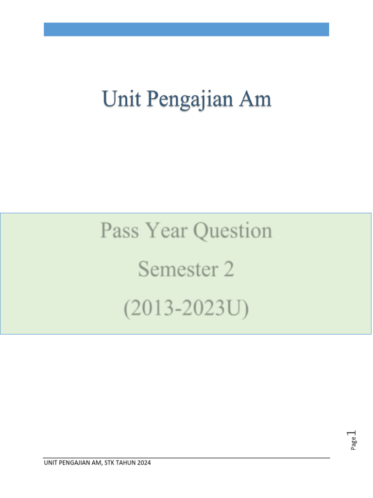 Pass Year Question (Q & A) (2013-2023u) | PDF