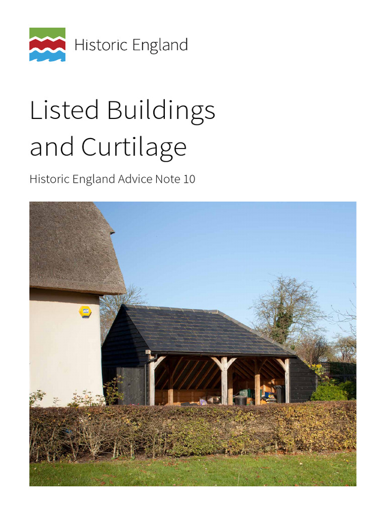 HEAG125 Listed Buildings and Curtilage | PDF | Public Law | Home & Garden