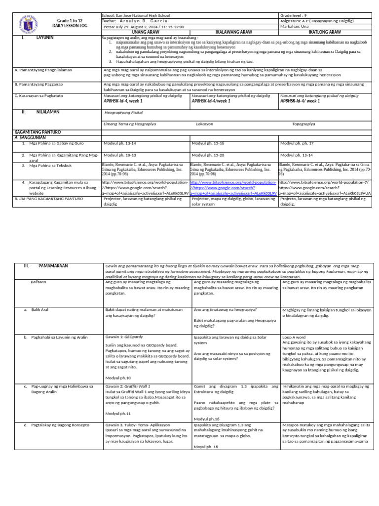 Week 1 | PDF | Science & Mathematics