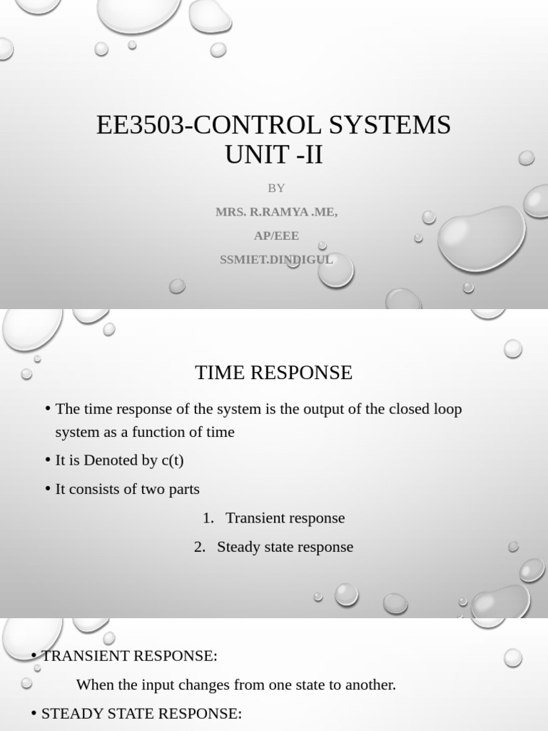 Ee3503 Control Systems Pdf