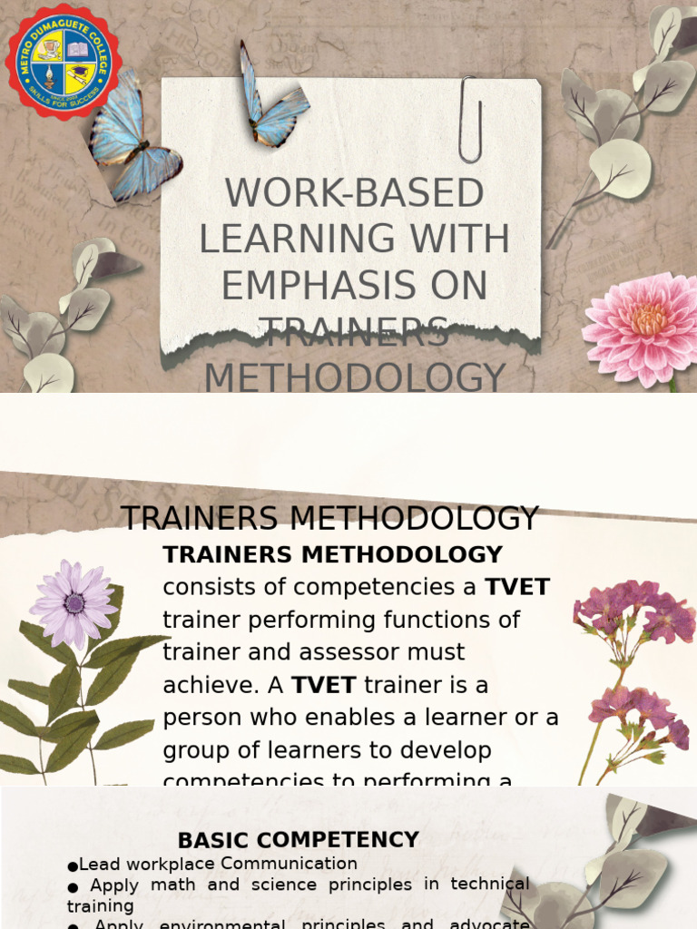 Work Based Learing Introduction | PDF