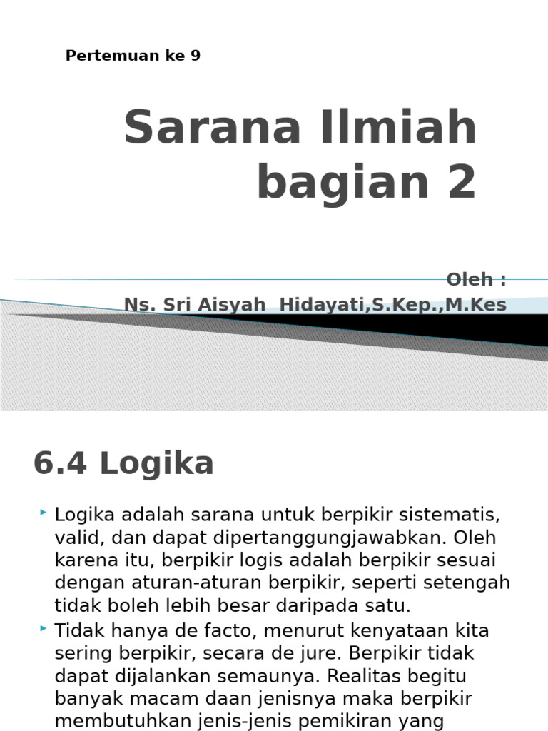 Pertemuan Ke 10 | PDF