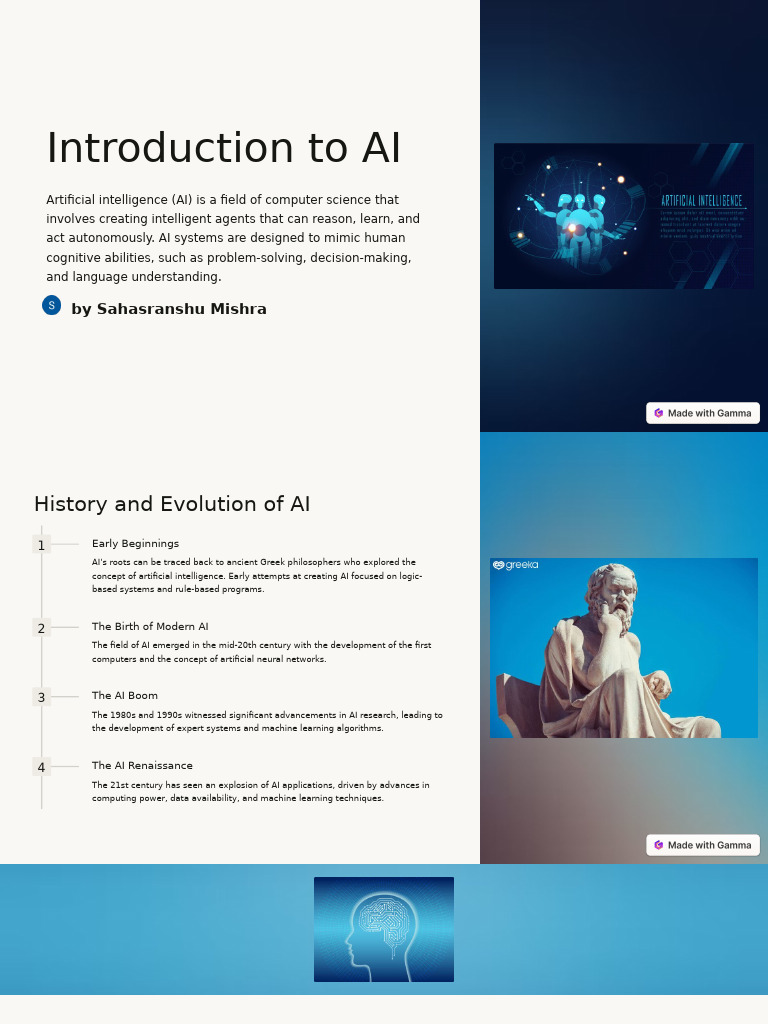 Introduction To AI | PDF