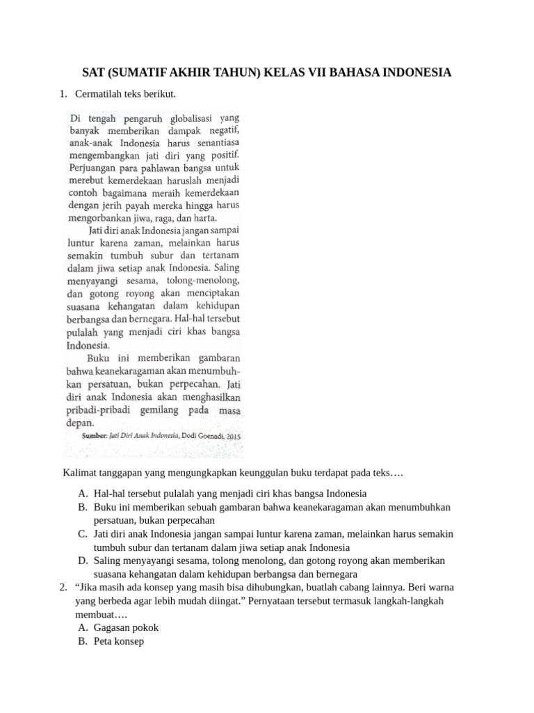 Latihan Sat Pdf
