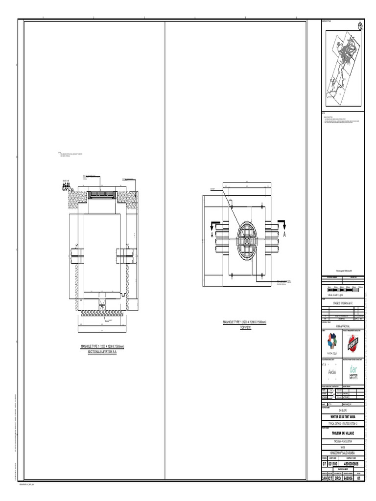 07-001100-4800000606-DAH-ICT-DRG-543005 - 01-Precast Concrete Manhole ...