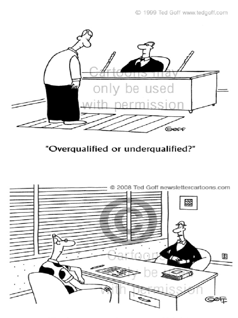 Career Management Cartoons | PDF