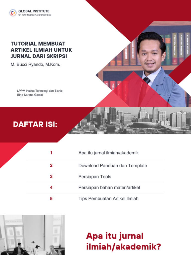 Tutorial Membuat Artikel Ilmiah Dari Skripsi Buat Jurnal | PDF
