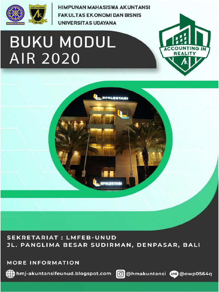 Modul Air 2020 (BPR Lestari) | PDF