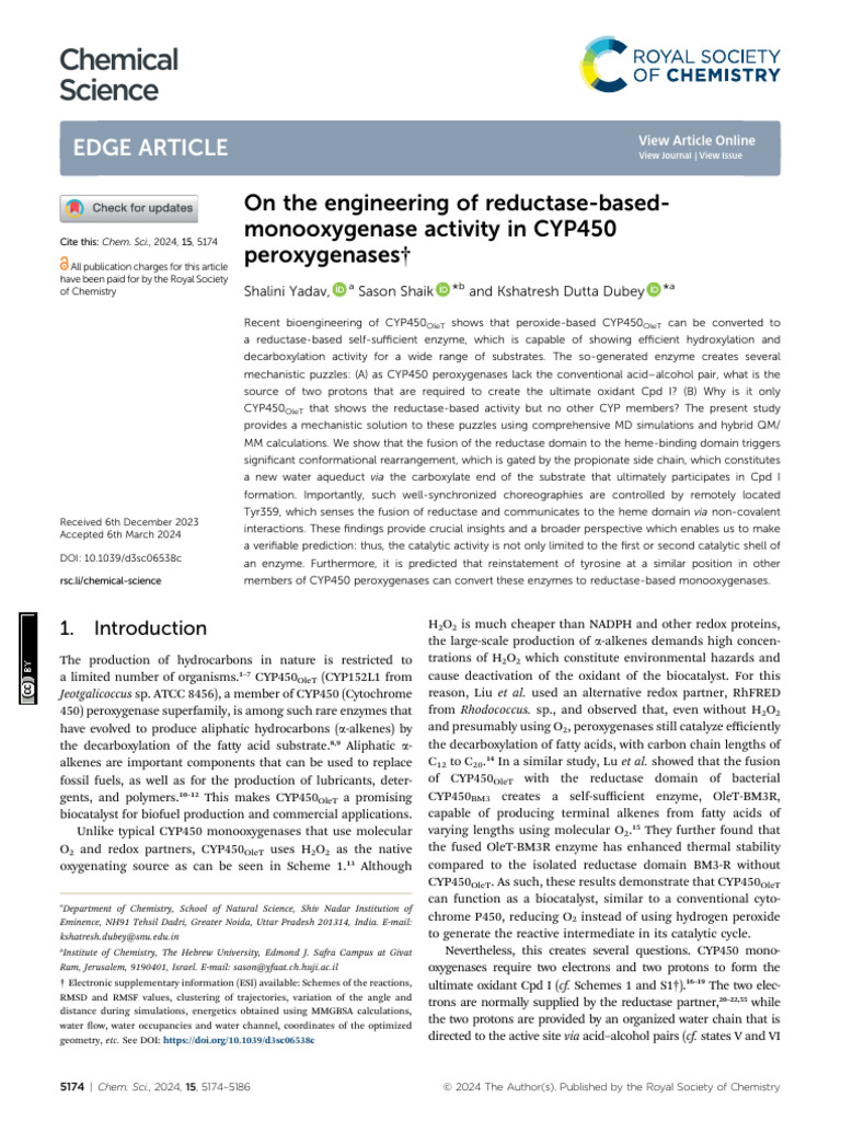 Chemical Science: Edge Article | PDF
