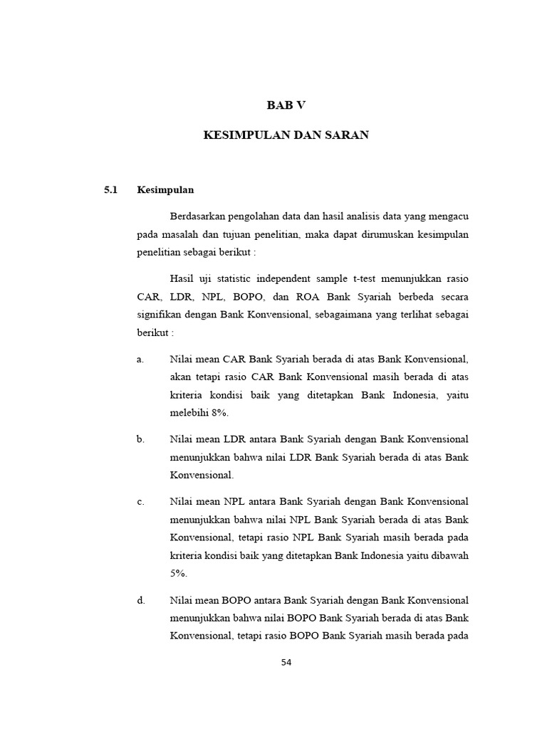 Bab V | PDF