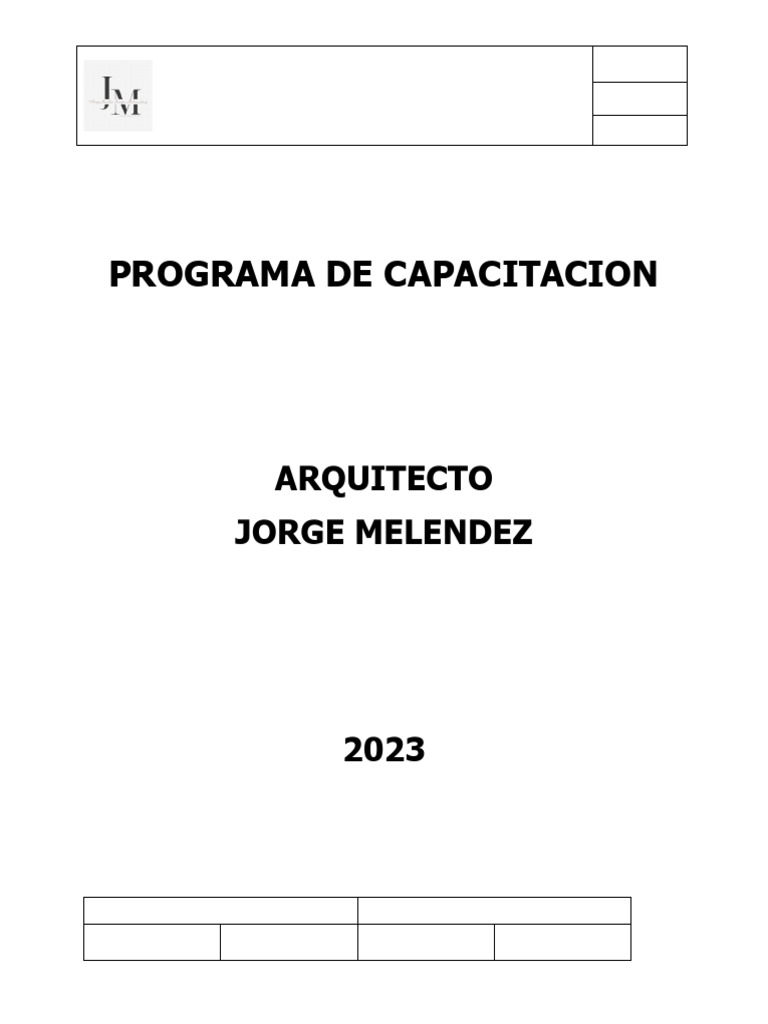 Procedimiento Capacitacion | PDF | Creación de capacidad | Business