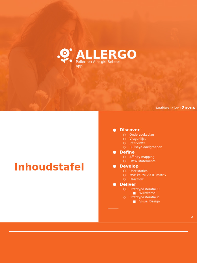 ALLERGO Presentatie Talloru Mathias 2DVOA | PDF