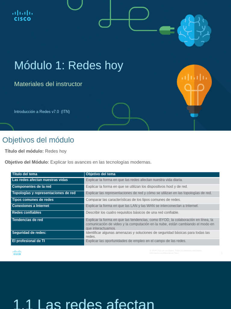 ITN Module 1 | PDF