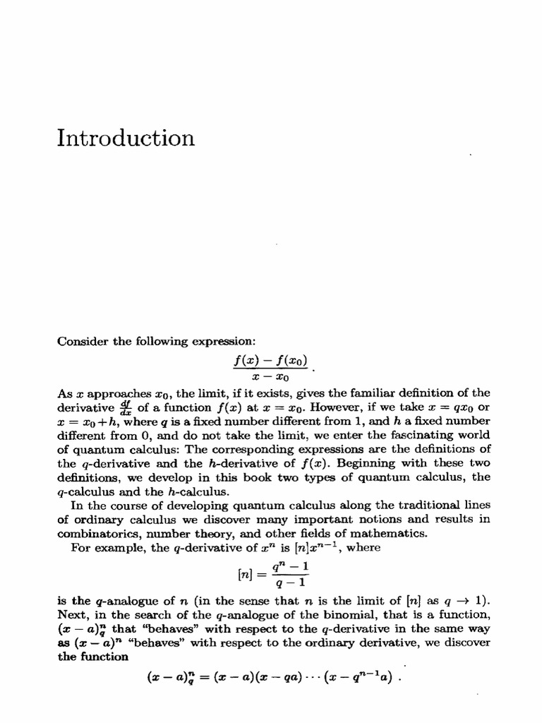 Quantum Calculus (Victor Kac, Pokman Cheung) (Z-Library) - 1-122-Pages ...
