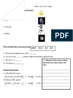 Science Test CH 11 Space