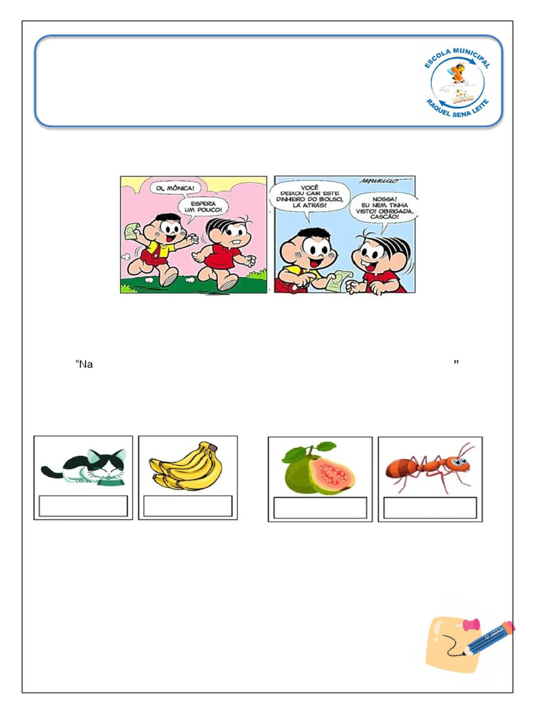 Avaliação de Português - 3º Ano | PDF | Linguística | Carreira e ...
