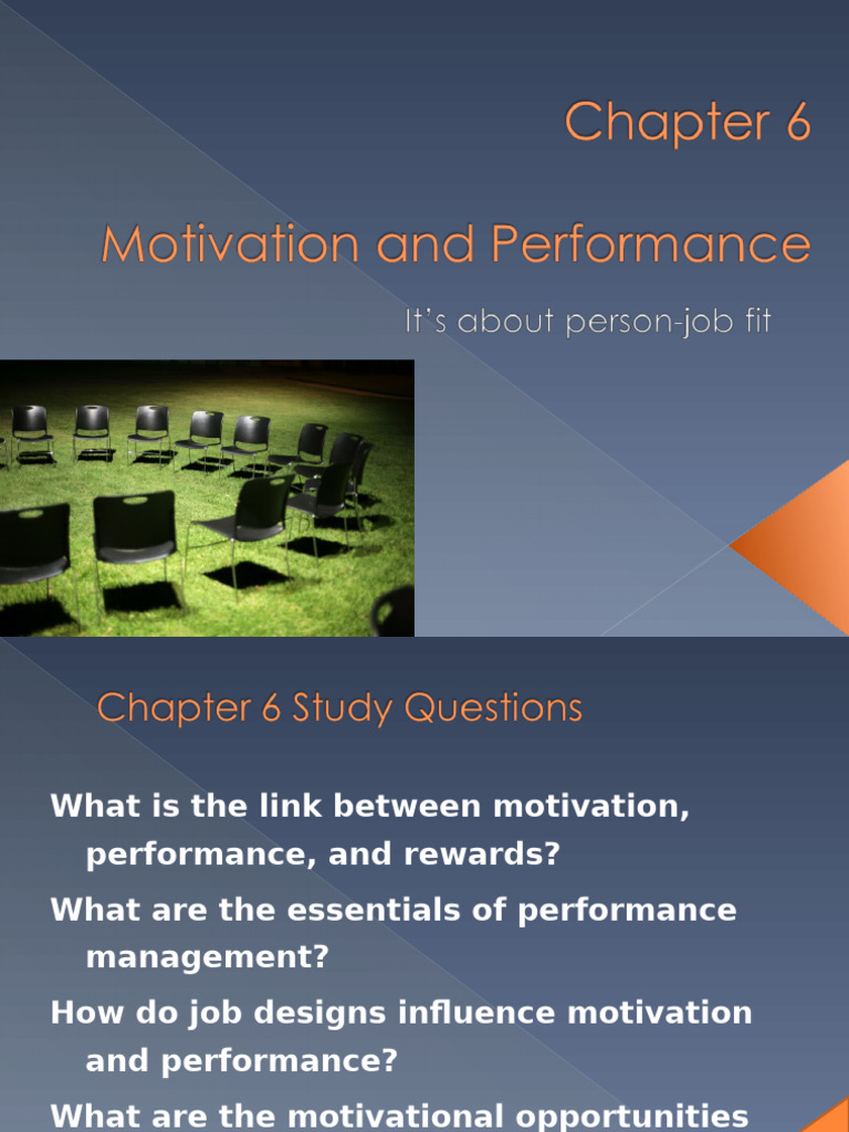 Session 8 Motivation | PDF | Employment | Social Psychology