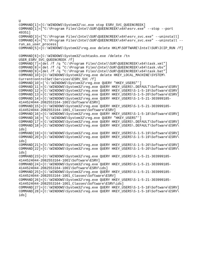 Log uninstall pdf