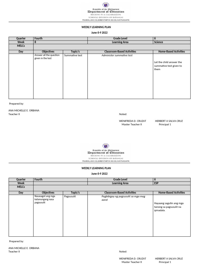 WLP Test | PDF