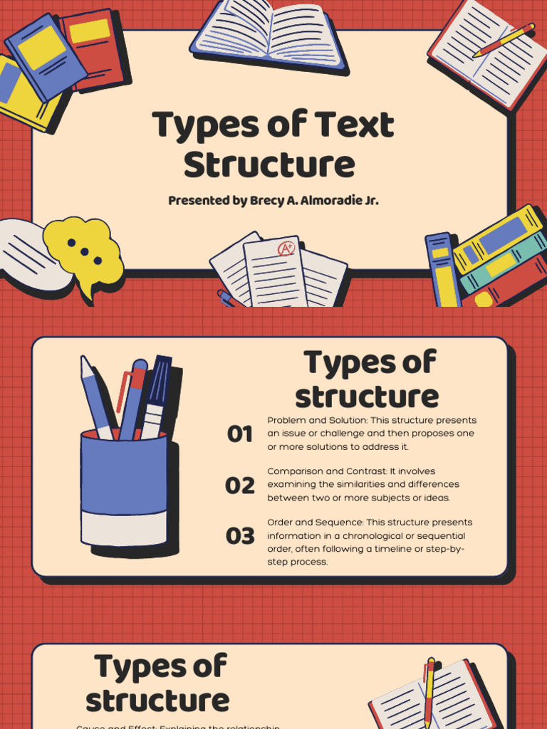 Types of Text Structure | PDF