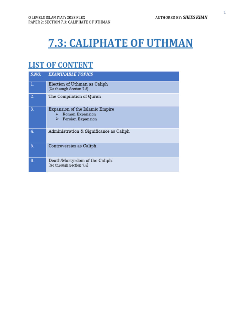 Section 7.3 '22 | PDF