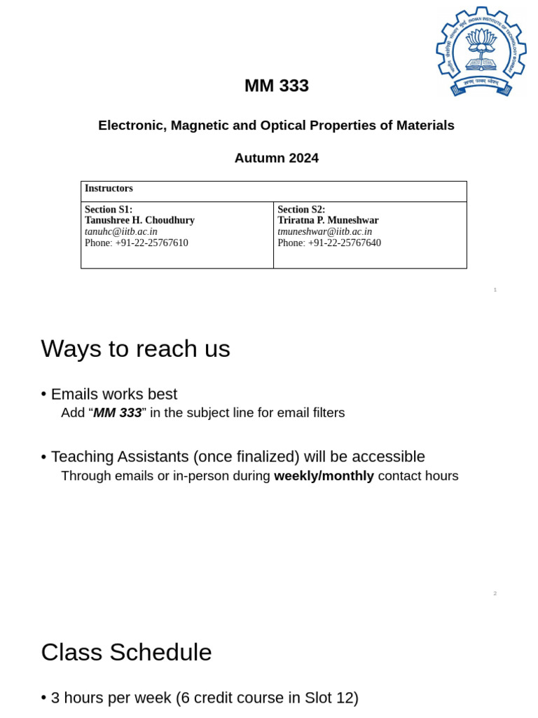 Lec 00 Introduction | PDF