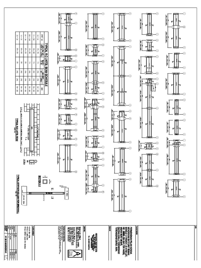 Contoh Structural Dwg 2 Pdf