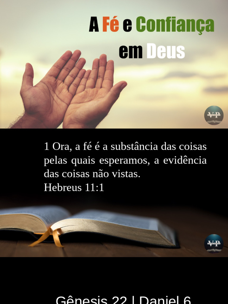 A Fé e Confiança em Deus | PDF