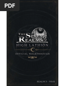 The Seven Realms - Realm 3 (v0.01) Walkthrough