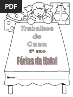 TPC de Férias de Natal - 3º ano