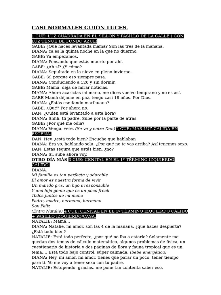 Casi Normales Luces | PDF