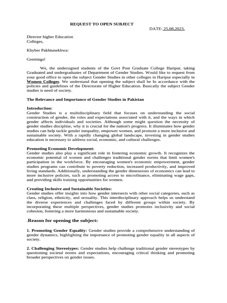 Subect open pdf