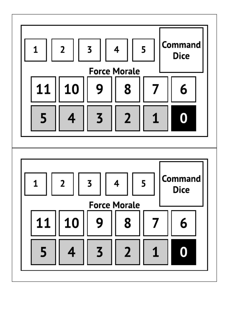 Chain of Command Boards 15mm-1 | PDF