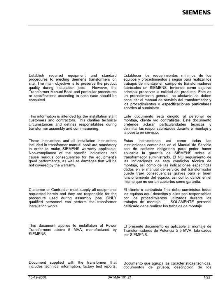 Simens Sat Ma101 21 Pdf