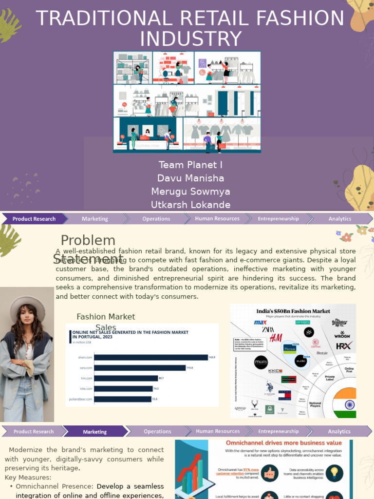 Revitalizing Traditional Retail Fashion | PDF | Digital Marketing ...